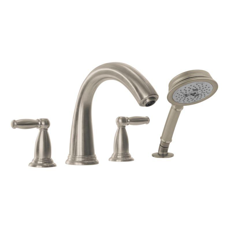 Hansgrohe 06123820 Swing C 4-Hole Roman Tub Set Trim with Lever Handle in Brushed Nickel