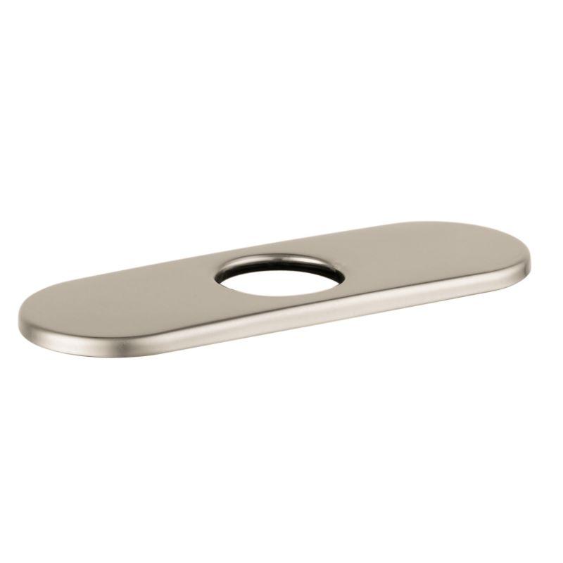 Hansgrohe 06490820 6" Base Plate for Single Hole Faucet in Brushed Nickel