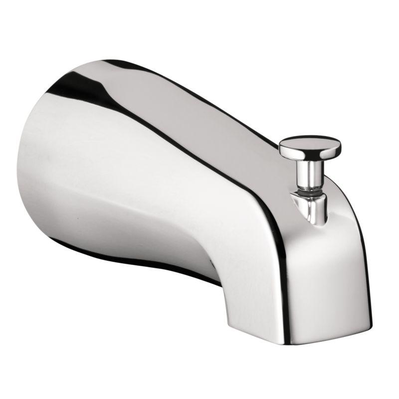 Hansgrohe 06501000 Commercial Tub Spout with Diverter in Chrome