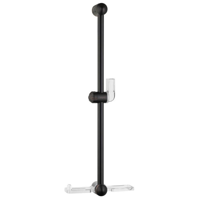 Hansgrohe 06890920 Unica E Wall bar With Soap Dish in Rubbed Bronze