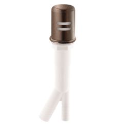 Moen 105895 Pewter Air Gap with Matching Escutcheon Ring in Oil Rubbed Bronze