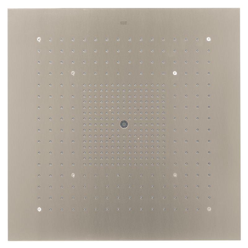 Axor 10625821 Starck Ceiling Mount Square Showerhead in Brushed Nickel