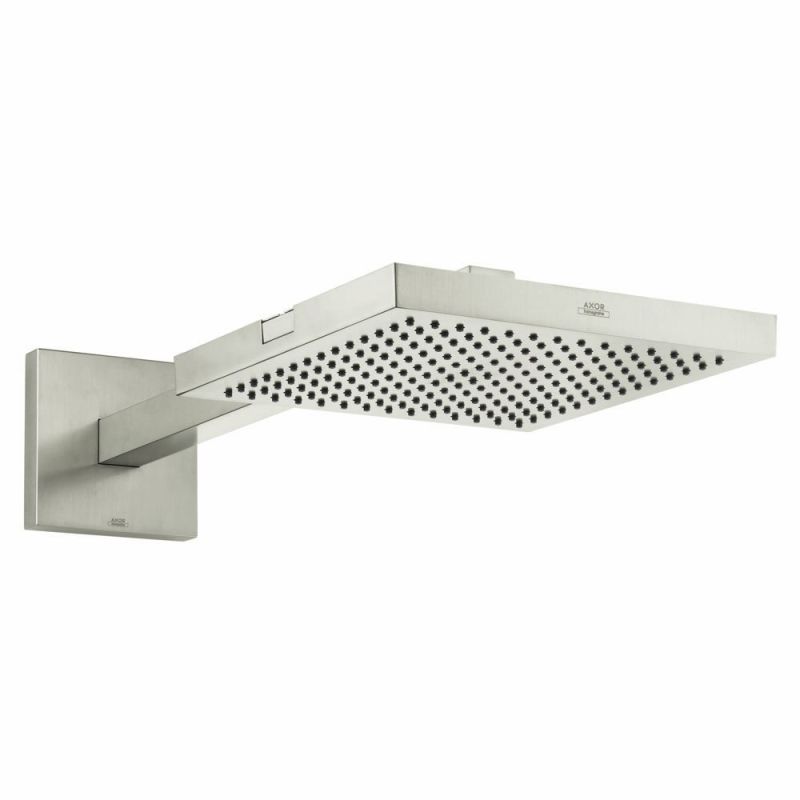 Axor 10925821 Starck Shower Collection Showerhead W/Arm in Brushed Nickel