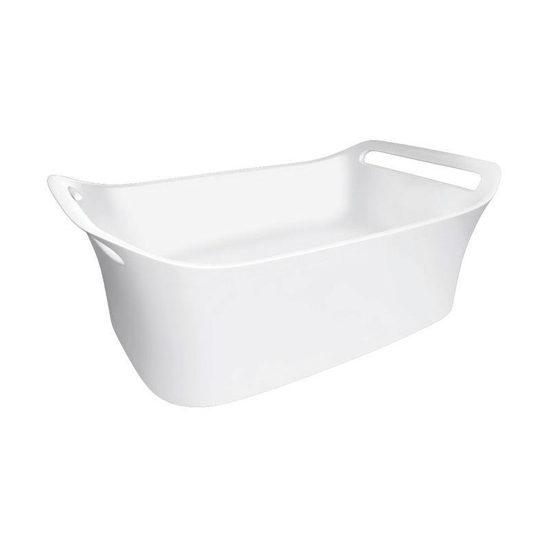 Axor 11300000 Urquiola Oval Vessel Bathroom Sink with Integrated Towel Holders