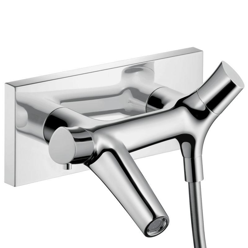 Axor 12410001 Starck Organic Thermostatic Wall-Mounted Tub Filler