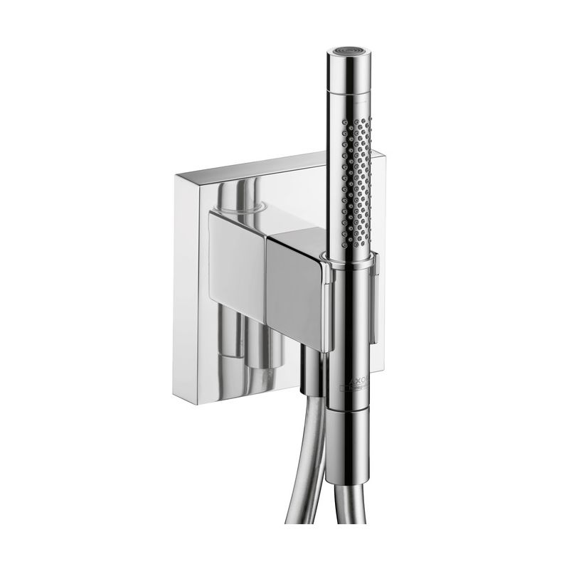 Axor 12626001 Starck Organic Handshower Porter with Outlet and Handshower