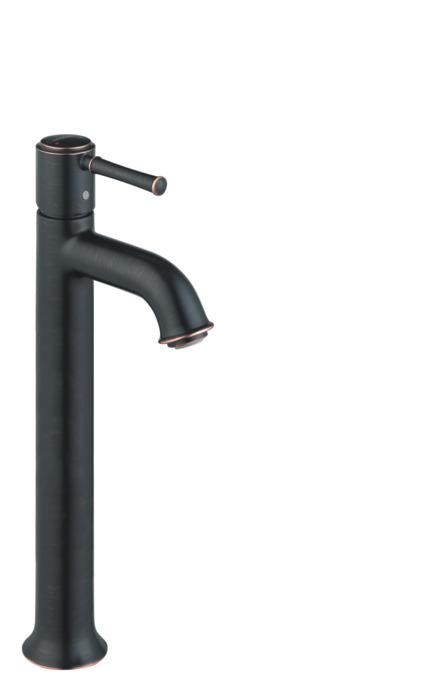 Hansgrohe 14116921 Talis C 1.2 GPM Single Hole Bathroom Faucet with Eco Right Quick Clean and Comfort Zone Technologies in Rubbed Bronze