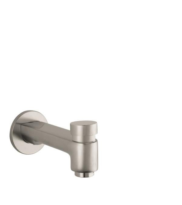 Hansgrohe 14414821 Metris S Tub Spout with Diverter in Brushed Nickel