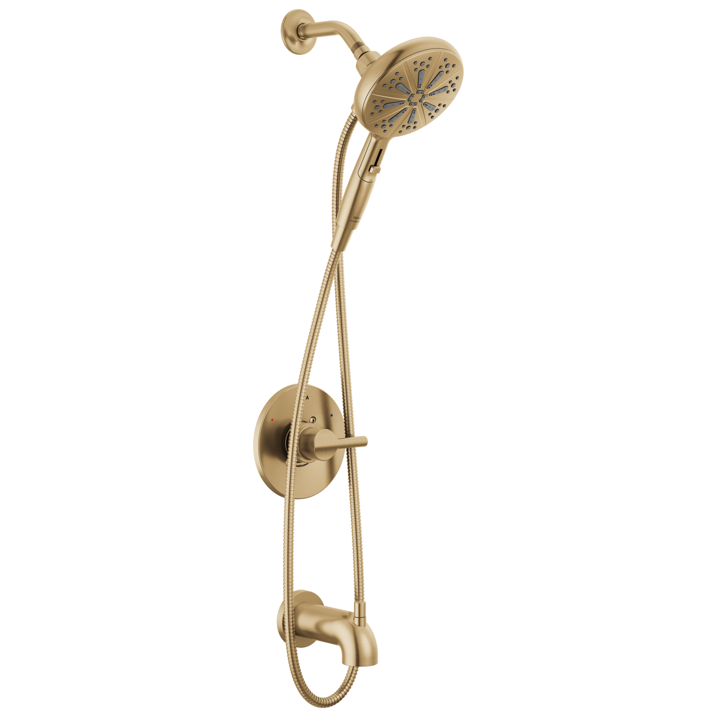 Delta Nicoli: Monitor 14 Series Tub and Shower with SureDock Hand Shower
