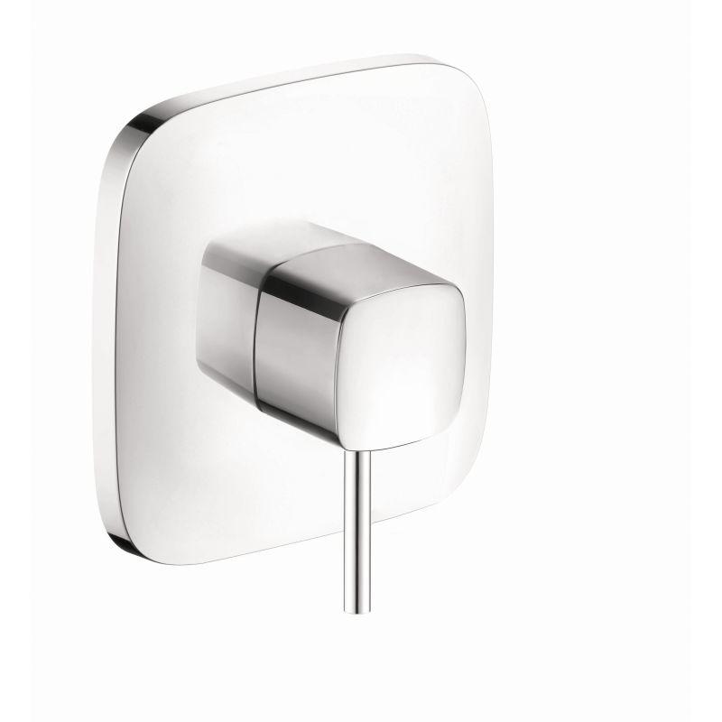 Hansgrohe 15407401 Pura Vida Pressure Balanced Valve Trim - Less Valve in Chrome/White