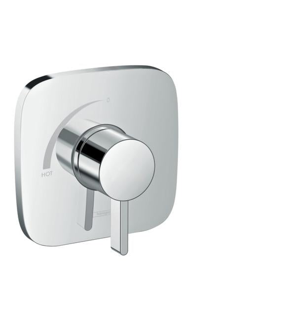 Hansgrohe 15718001 Soft Cube Pressure Balance Trim in Chrome