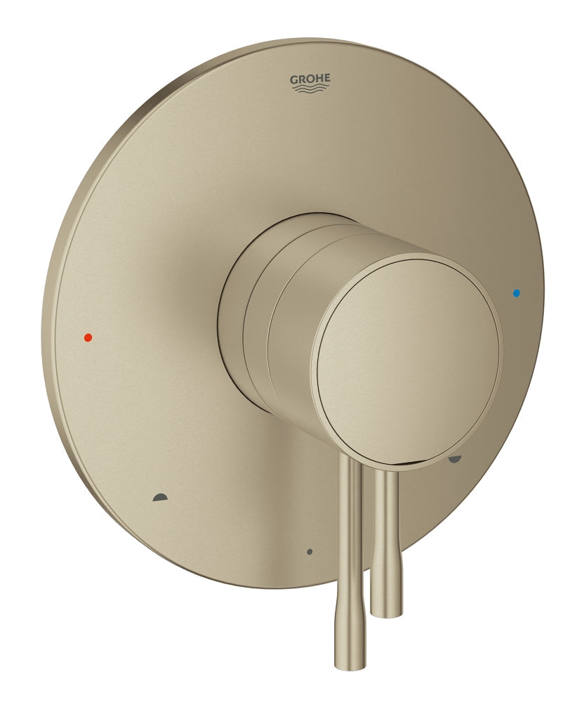 Grohe 19494 Essence 7 3/8 Inch Custom Shower Thermostatic Trim with Control Module