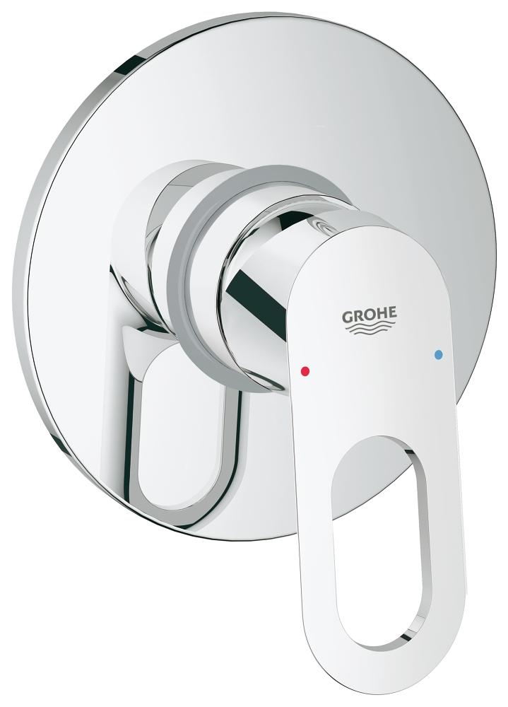 Grohe 19589000 BauLoop 4 1/8 Inch Single Lever Shower Mixer Trim