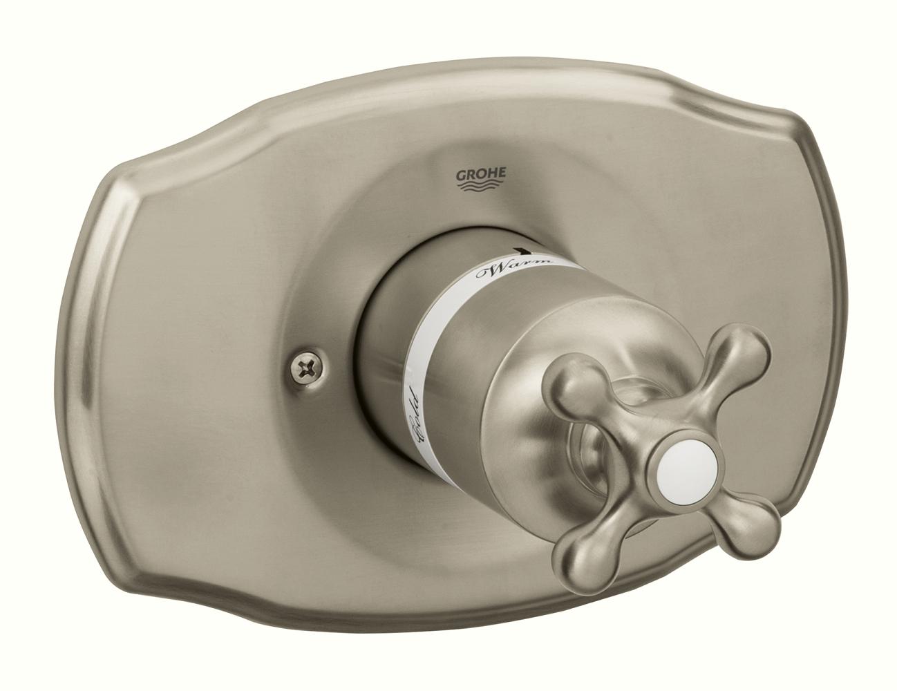 Grohe 19707 Seabury 7 1/2 Inch Pressure Balance Valve Trimset with Matching Handles