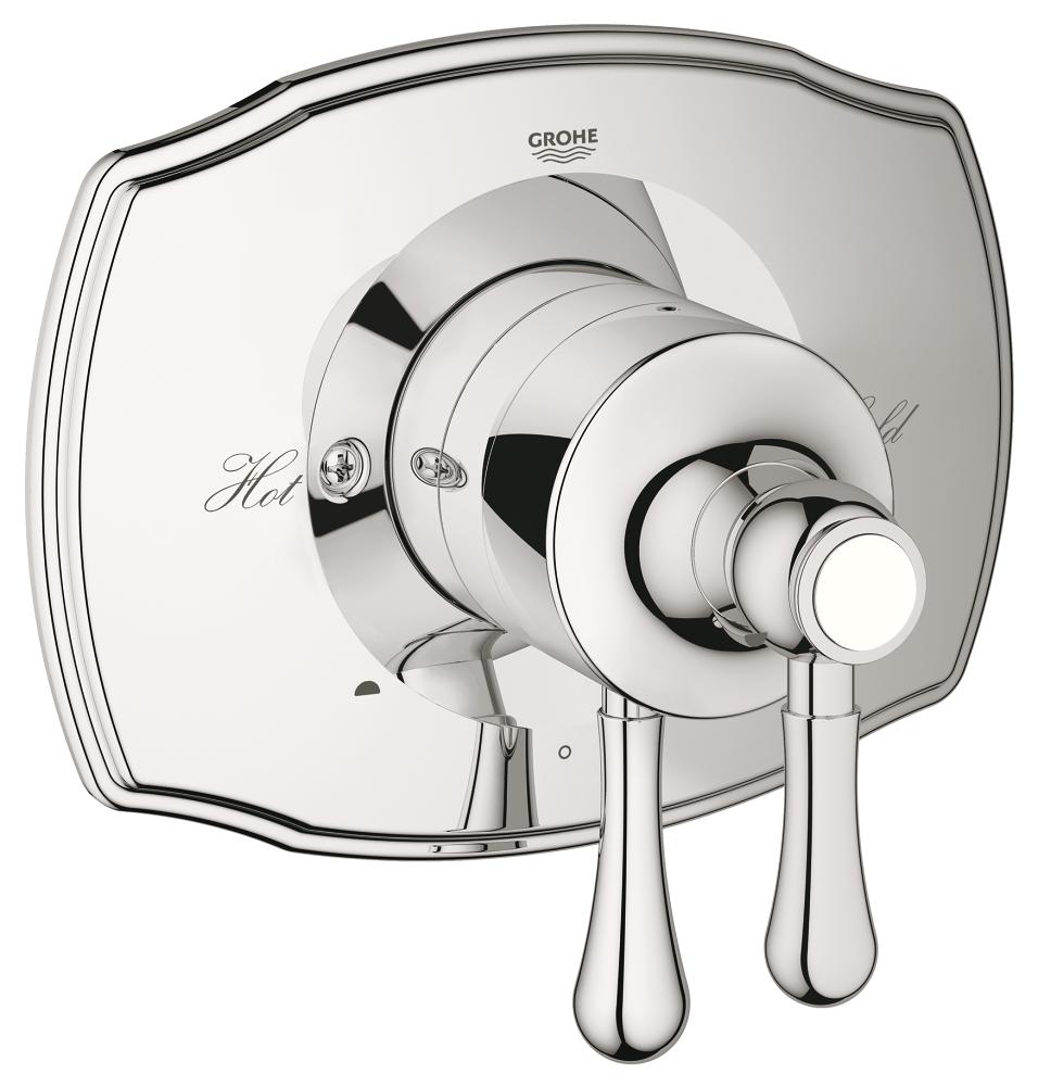 Grohe 19844 GrohFlex 7 1/2 Inch Authentic Dual Function Pressure Balance Trim with Control Module