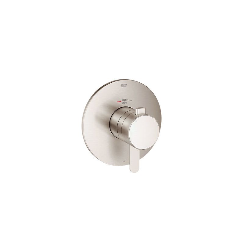 Grohe 19869 Europlus Single Function Thermostatic Shower Trim with Integrated Volume Control