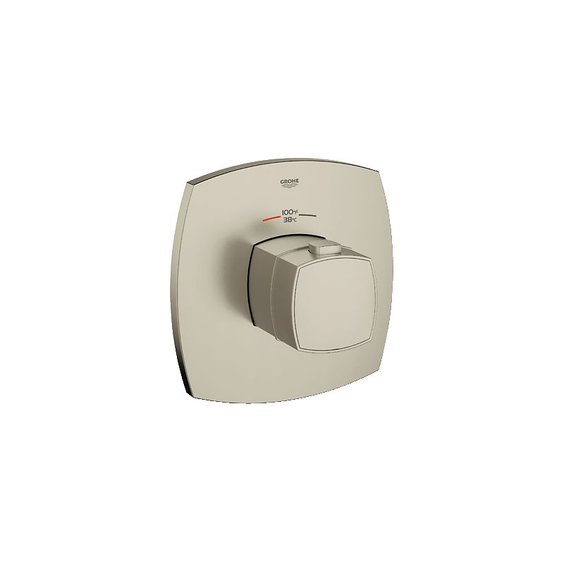 Grohe 19940 Grandera Thermostatic Shower Trim for Custom Shower - Requires Separate Volume Control