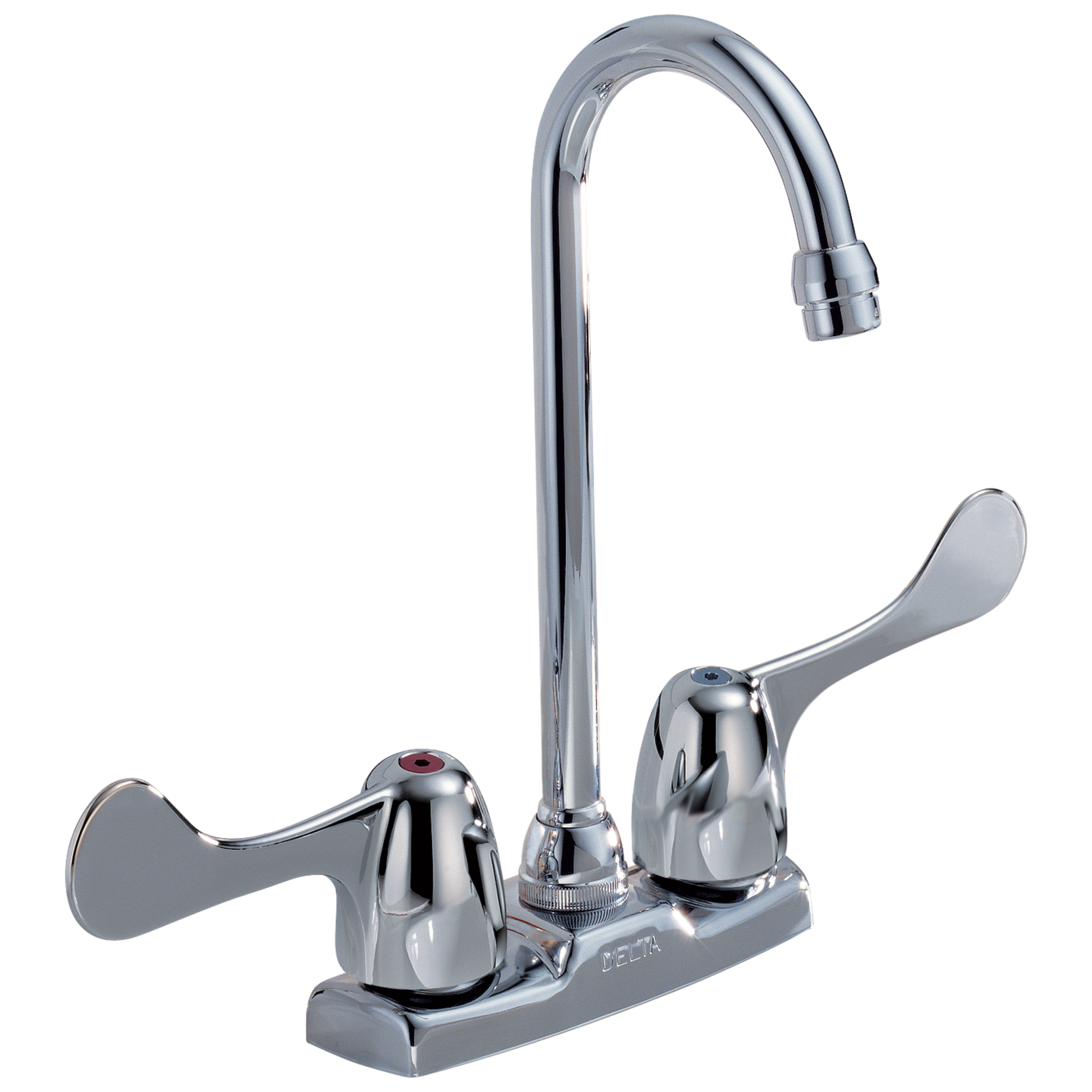 Delta 2171LF-WBHHDF Two Handle Blade Bar/Prep Faucet