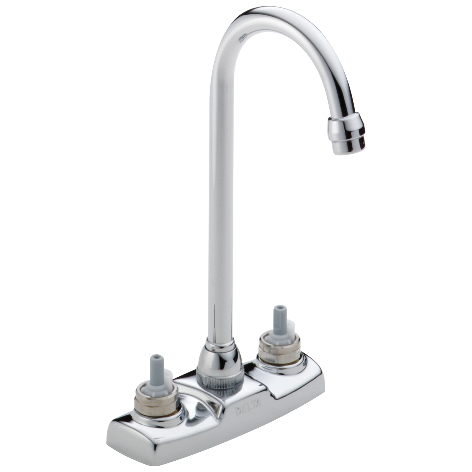 Delta 2172LF-LHP Classic Two Handle Bar / Prep Faucet - Less Handles