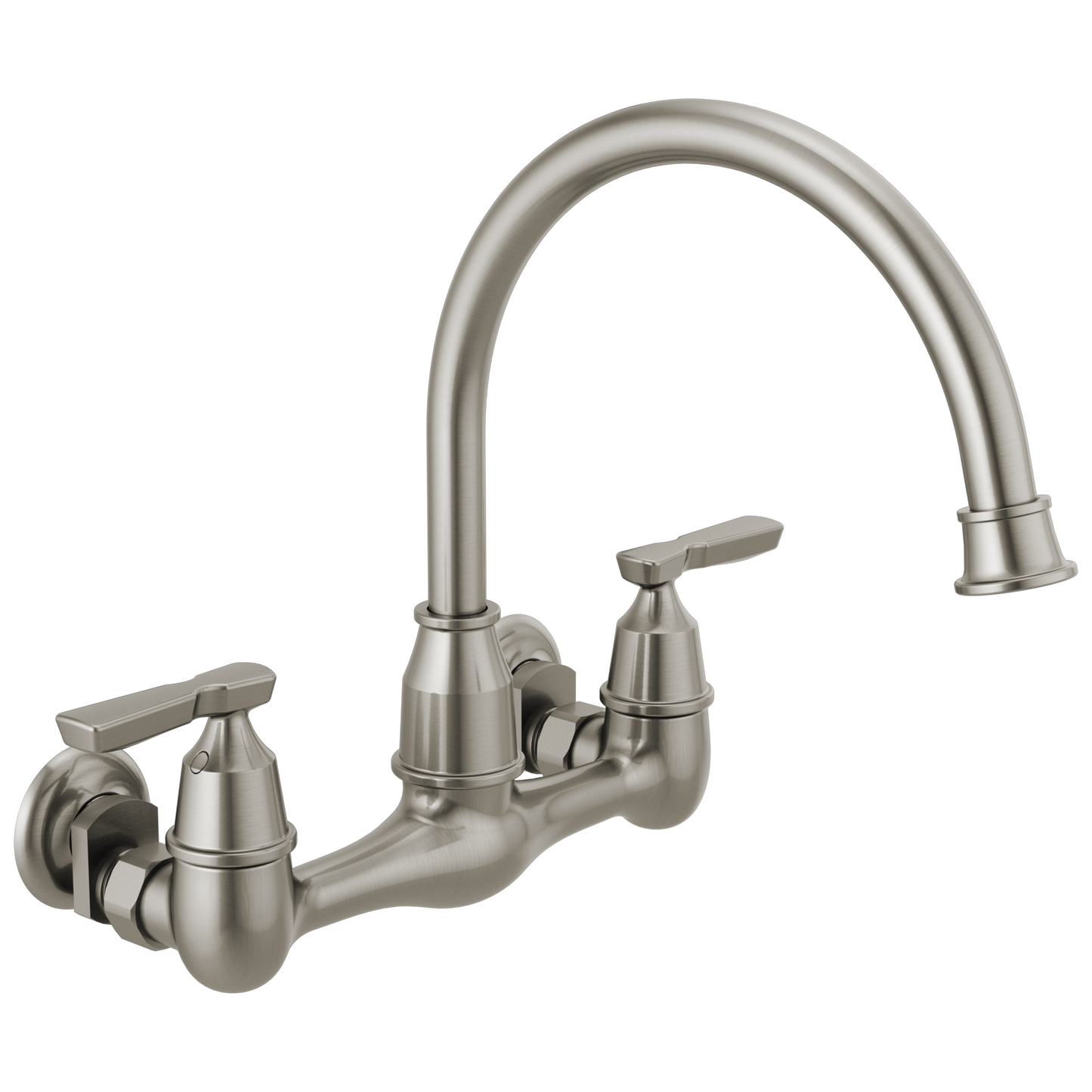 Delta Corin: Two Handle Wall Mounted Kitchen Faucet