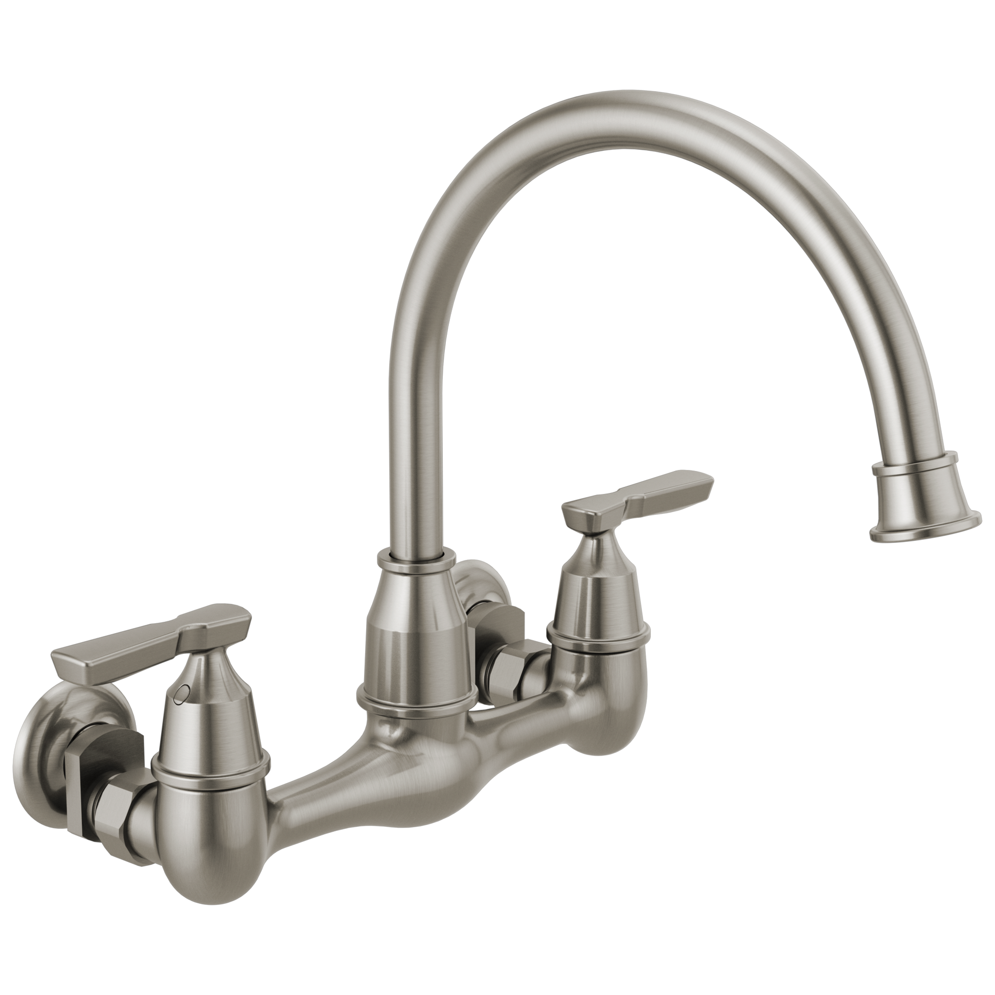 Delta Corin: Two Handle Wall Mounted Kitchen Faucet