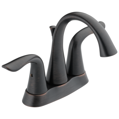Delta Delta Lahara: Two Handle Tract-Pack Centerset Bathroom Faucet