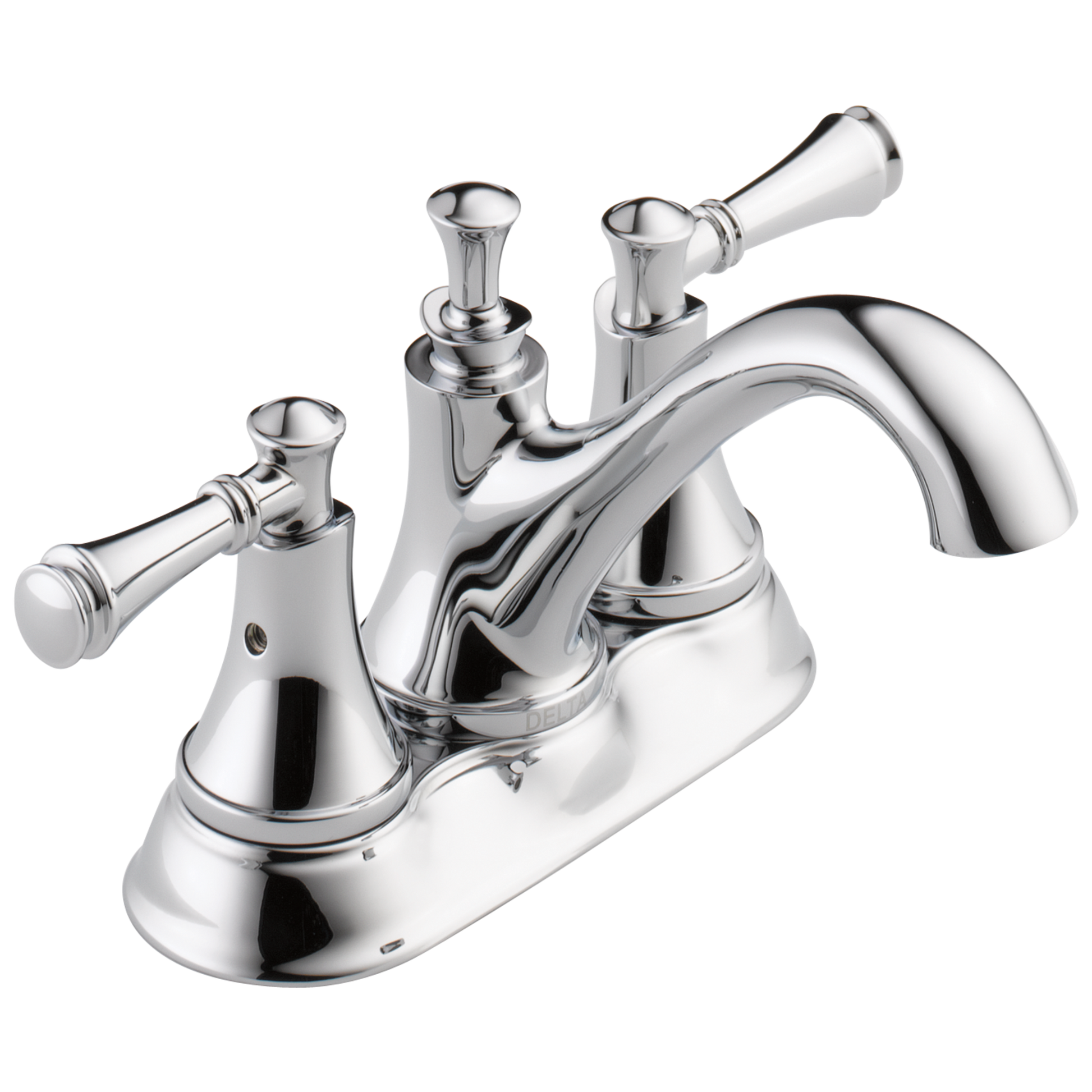 Delta Silverton: Two Handle Centerset Bathroom Faucet