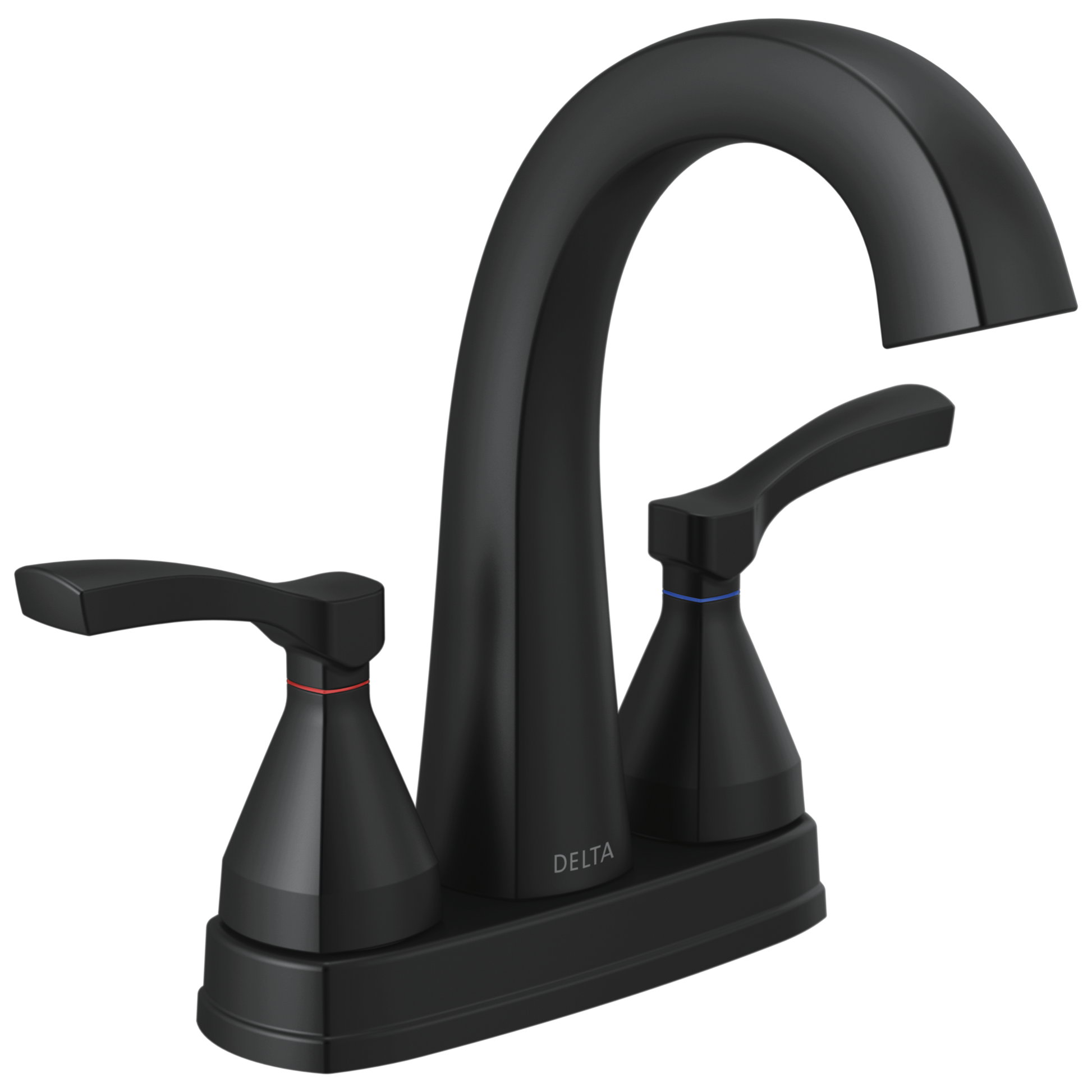 Delta Stryke: Two Handle Centerset Bathroom Faucet