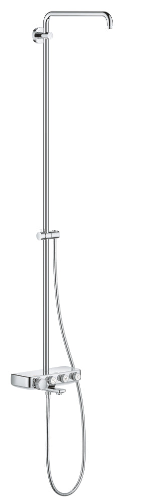 Grohe 26512000 Euphoria Smart Control System Duo Shower System with Bath Thermostat for Wall Mount
