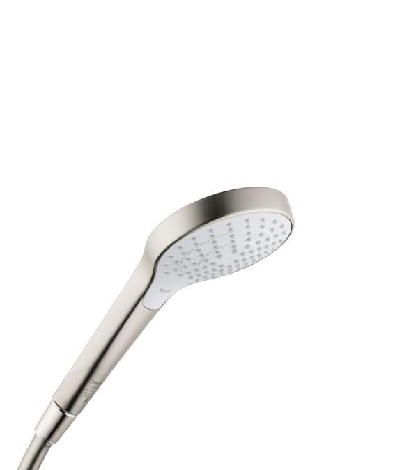 Hansgrohe 26803821 Croma Select S 2.5 GPM Vario-Function Handshower with Select and Quick Clean Technologies in Brushed Nickel