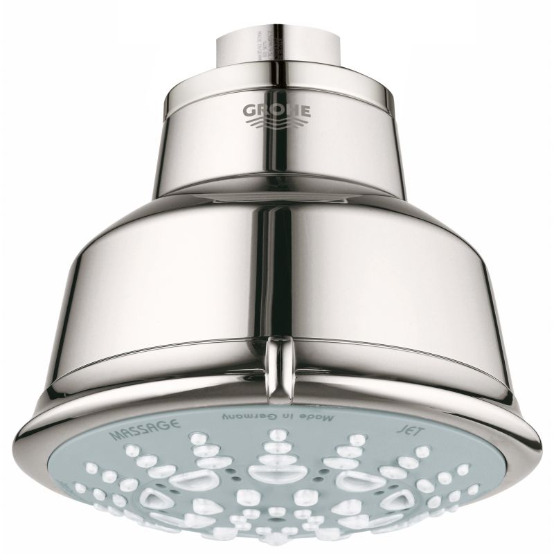 Grohe 27126 Relexa Rustic 2.5 GPM Multi-Function Shower Head with Speed Clean Technology