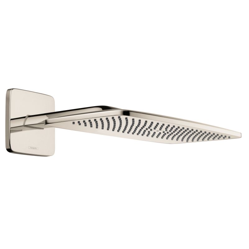 Hansgrohe 27372831 Raindance E Rain 2.5 GPM Shower Head - Shower Arm Included in Polished Nickel