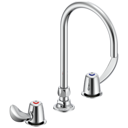 Delta Commercial 27C1 / 27C2: Two Handle 8" Below Deck Mount Faucet