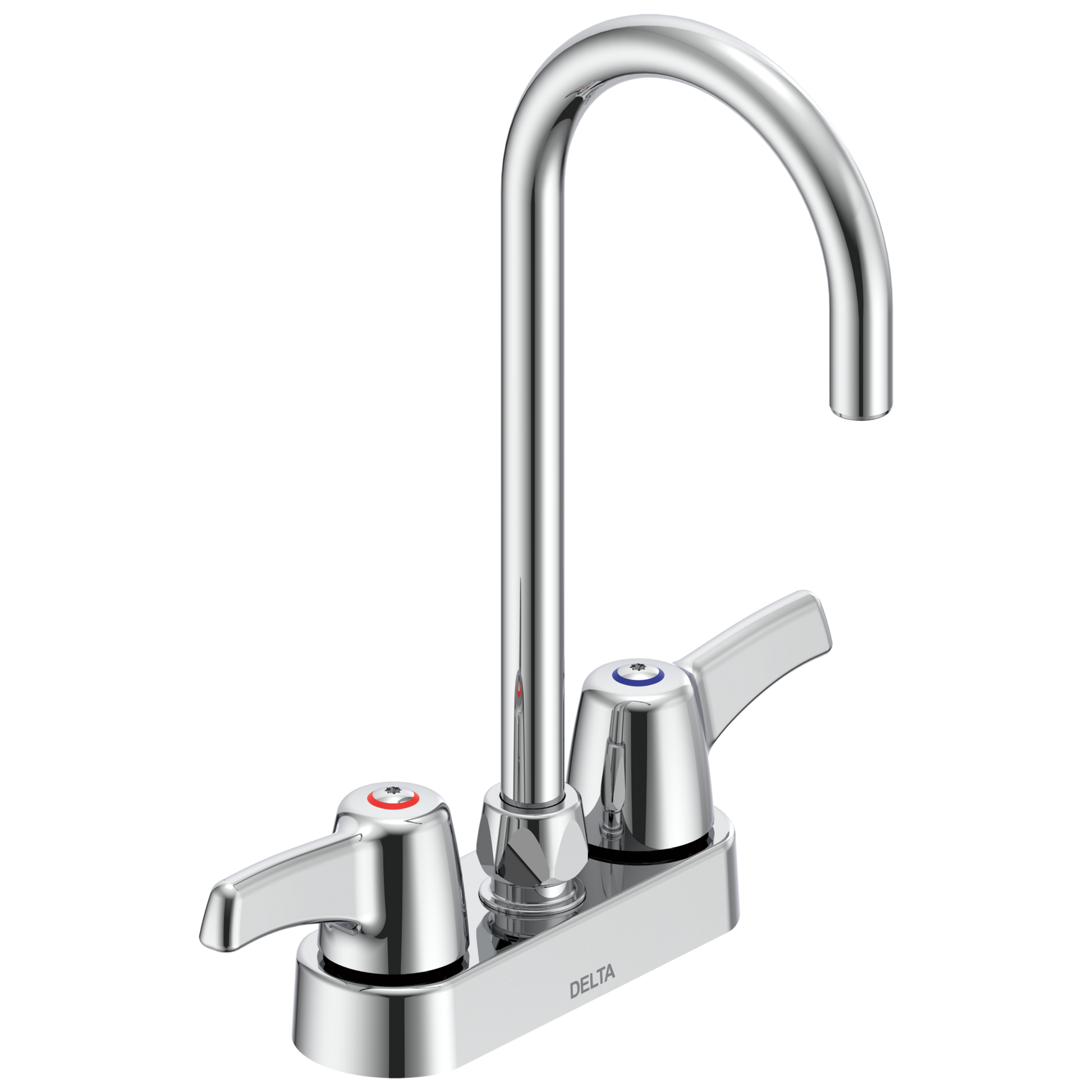 Delta 27C4873 Two Handle 4" Deck Mount Faucet