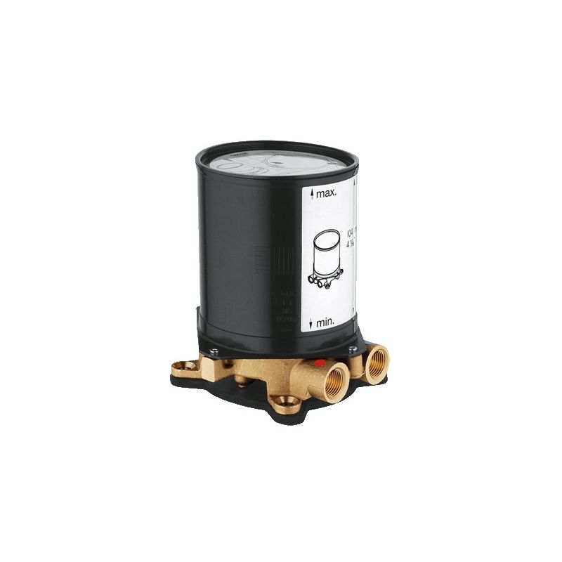 Grohe 29038001 Non Rapido Rough in Valve for Floor Mounted Tub Filler