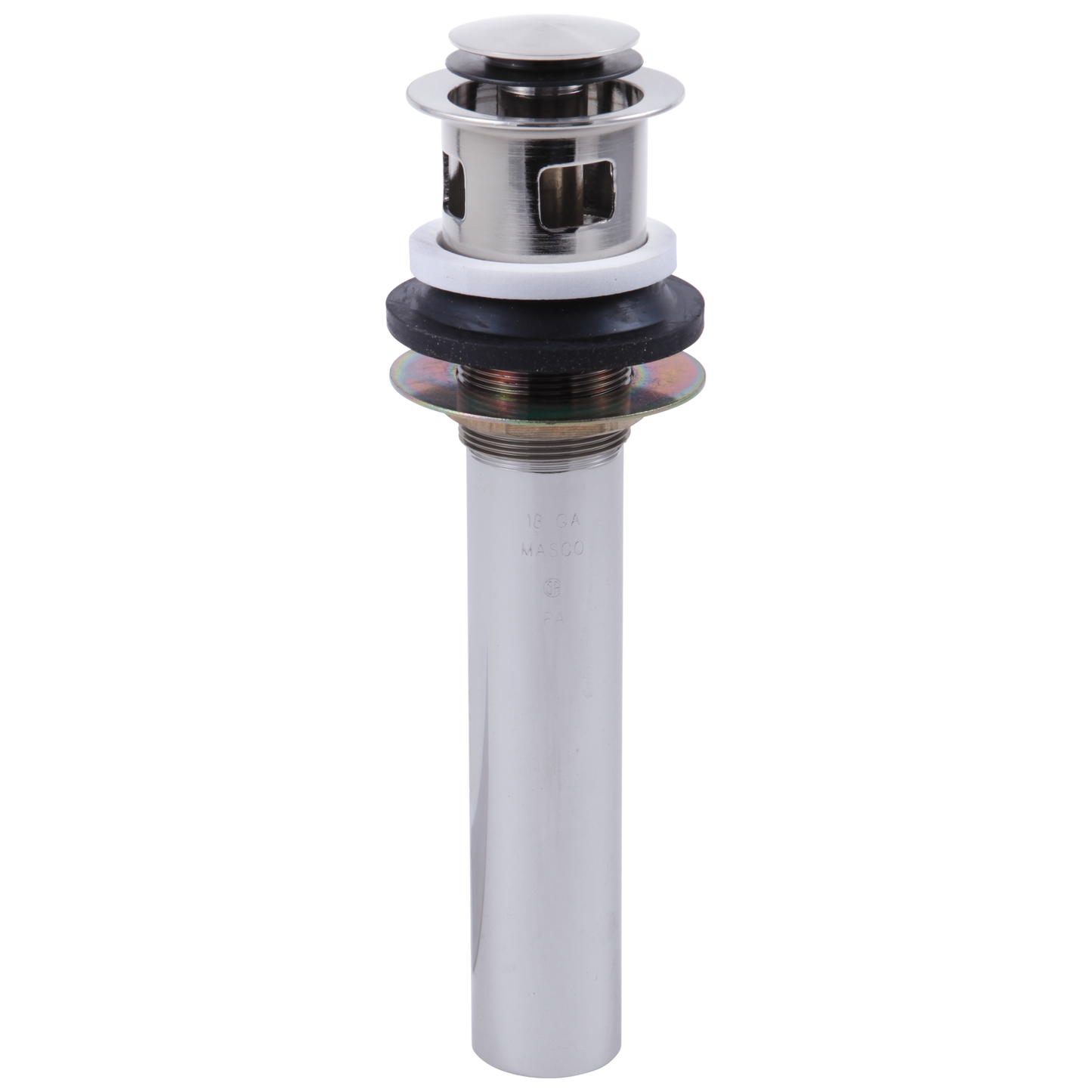 Delta 33W576 Push Pop-Up with Overflow