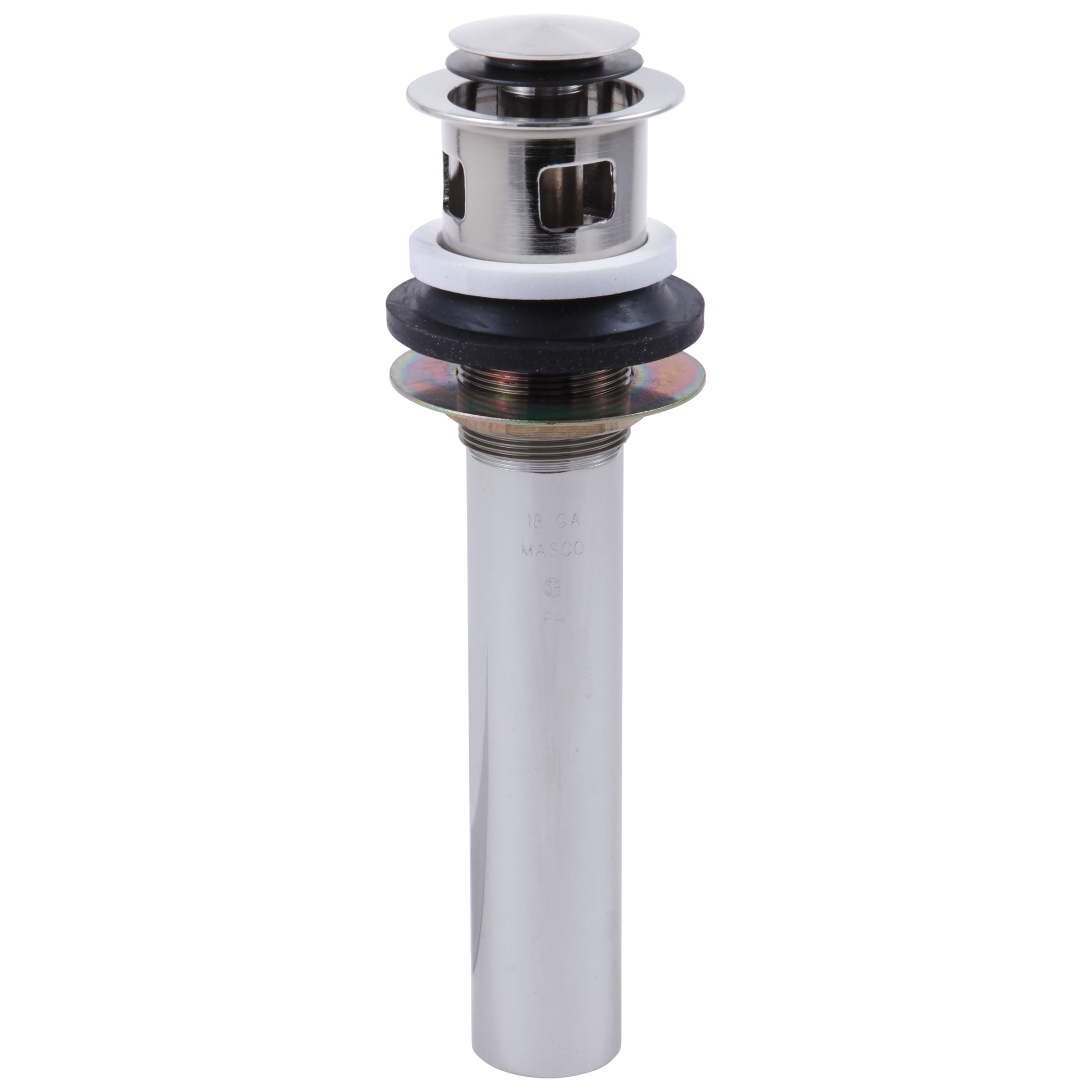 Delta 33W576 Push Pop-Up with Overflow