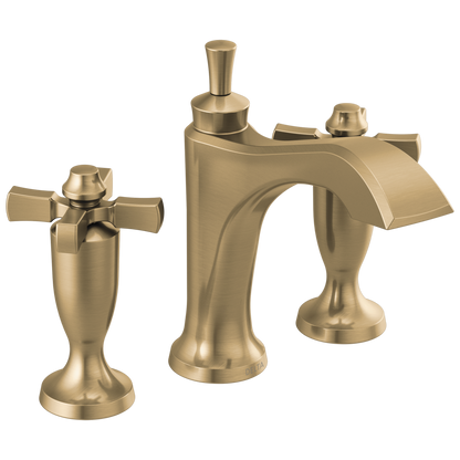 Delta Delta Dorval™: Two Handle Widespread Bathroom Faucet