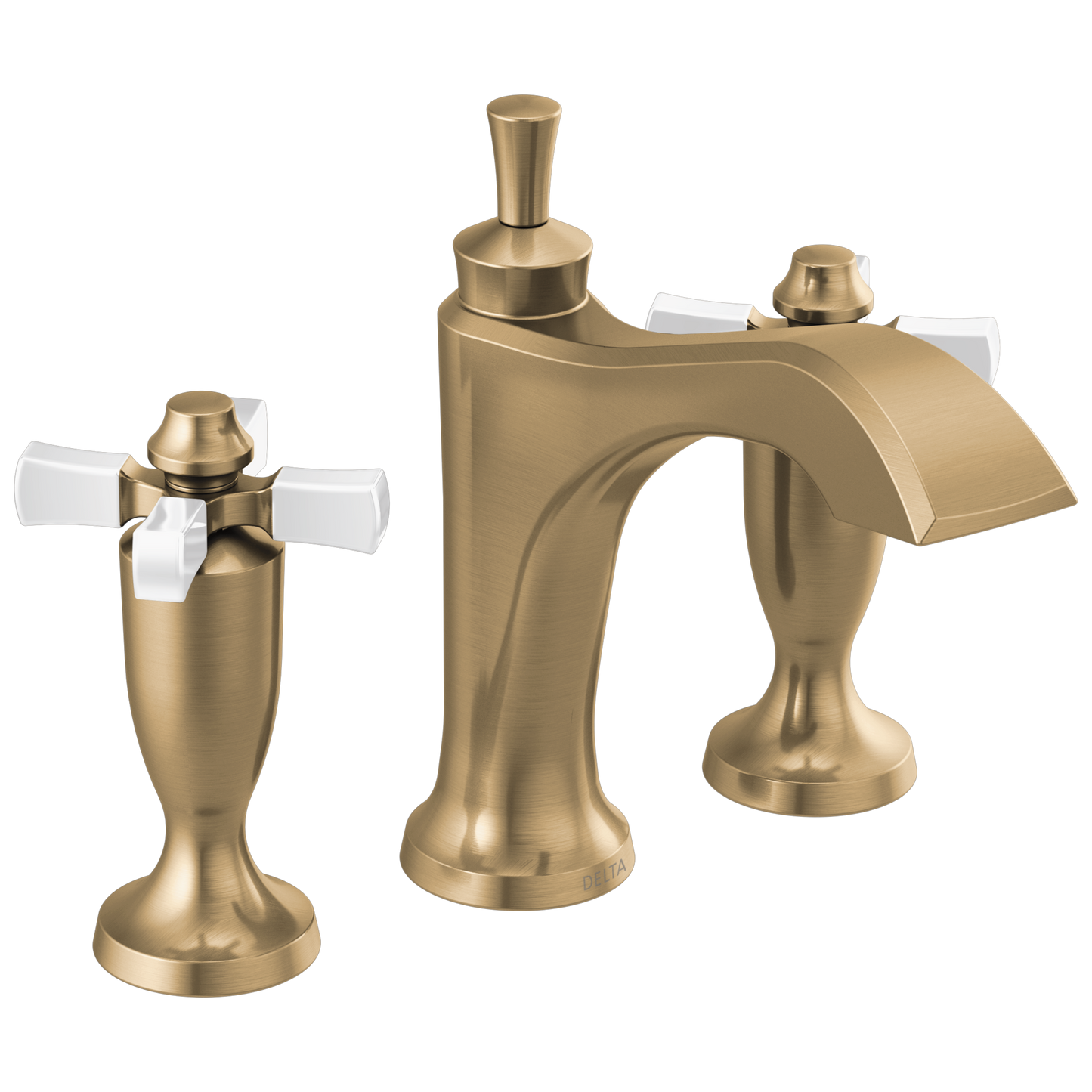 Delta Delta Dorval™: Two Handle Widespread Bathroom Faucet