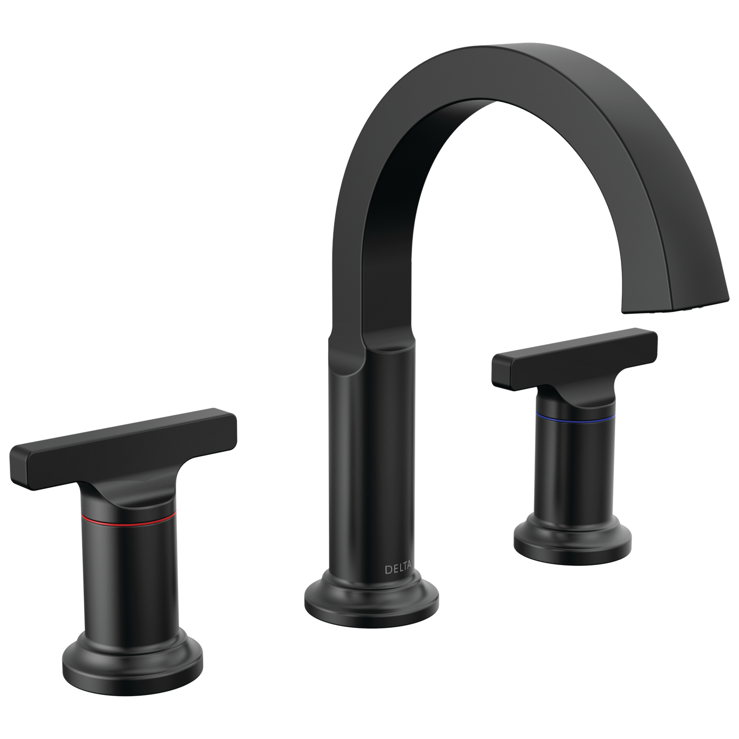 Delta Tetra: Two Handle Widespread Bathroom Faucet