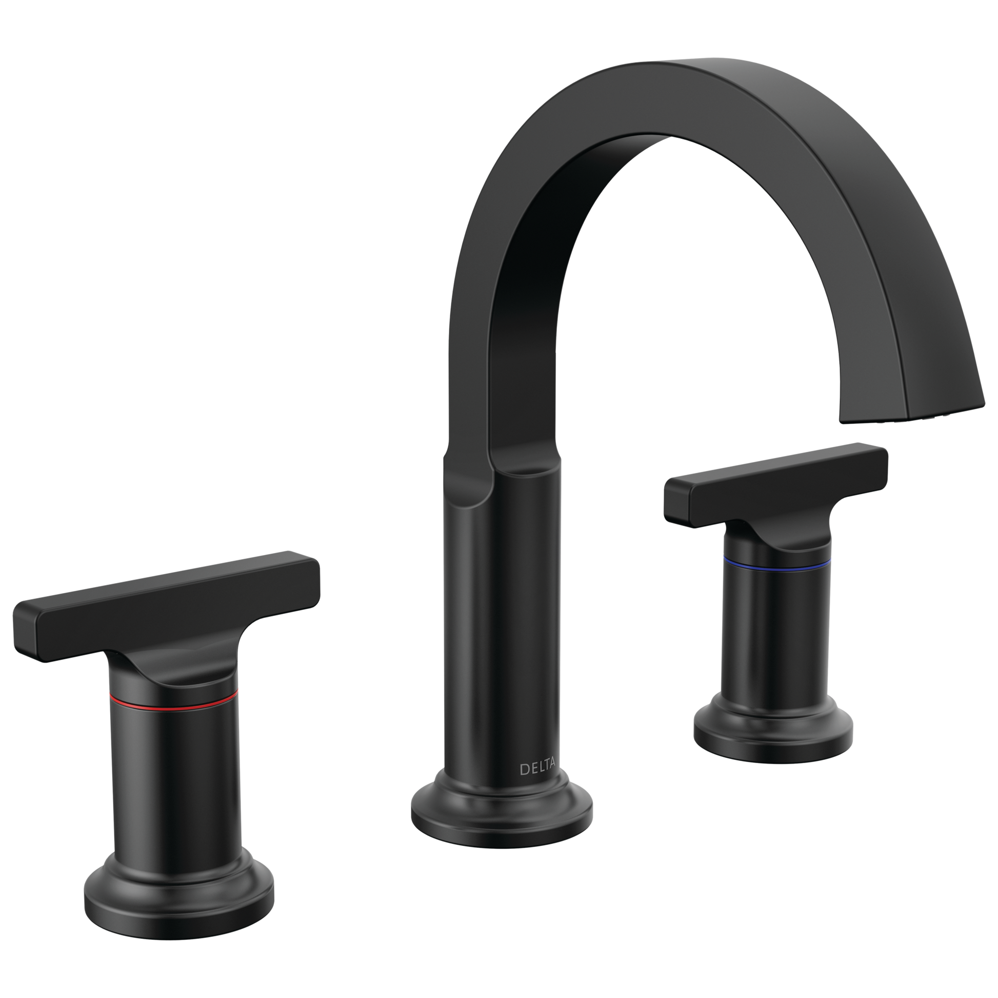 Delta Tetra: Two Handle Widespread Bathroom Faucet