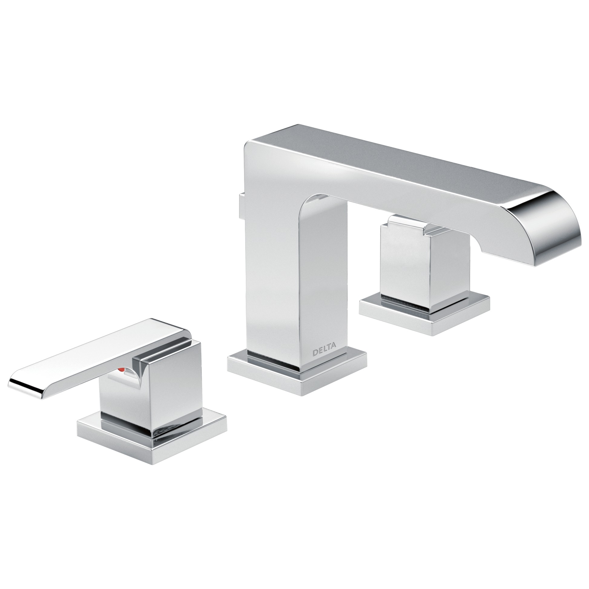 Delta 3567-MPU-DST Two Handle Widespread Bathroom Faucet