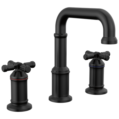 Delta Broderick: Two Handle Widespread Bathroom Faucet