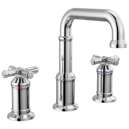 Delta Broderick: Two Handle Widespread Bathroom Faucet
