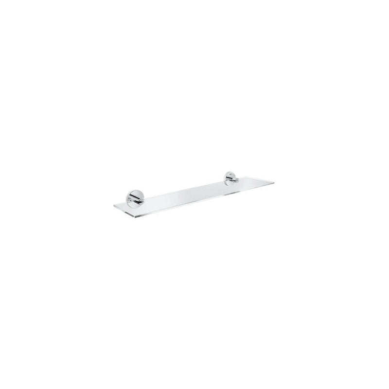 Grohe 40799001 Essentials 20-7/8 Inch Wall Mount Glass Shelf