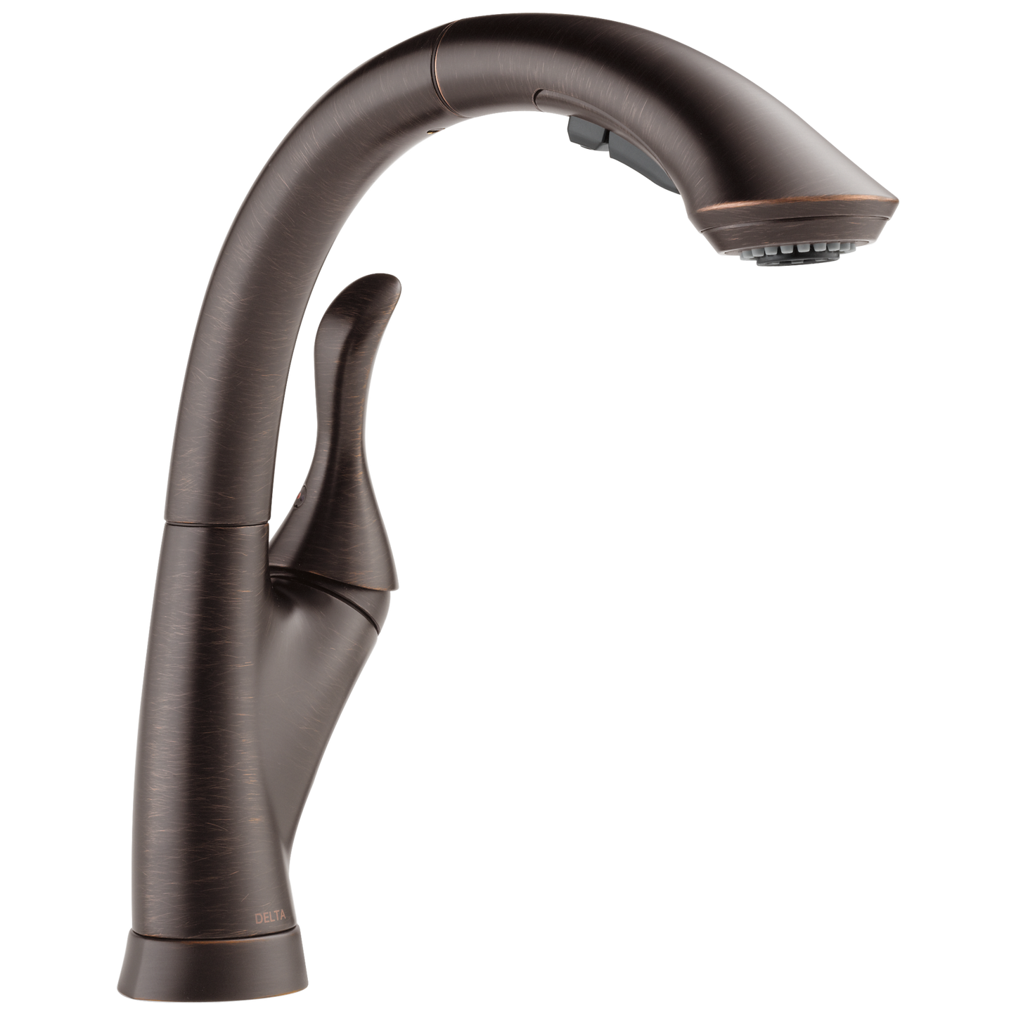 Delta 4153-DST Linden Single Handle Pull-out Kitchen Faucet