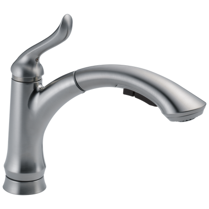 Delta 4353-DST Linden Single Handle Pull-out Kitchen Faucet