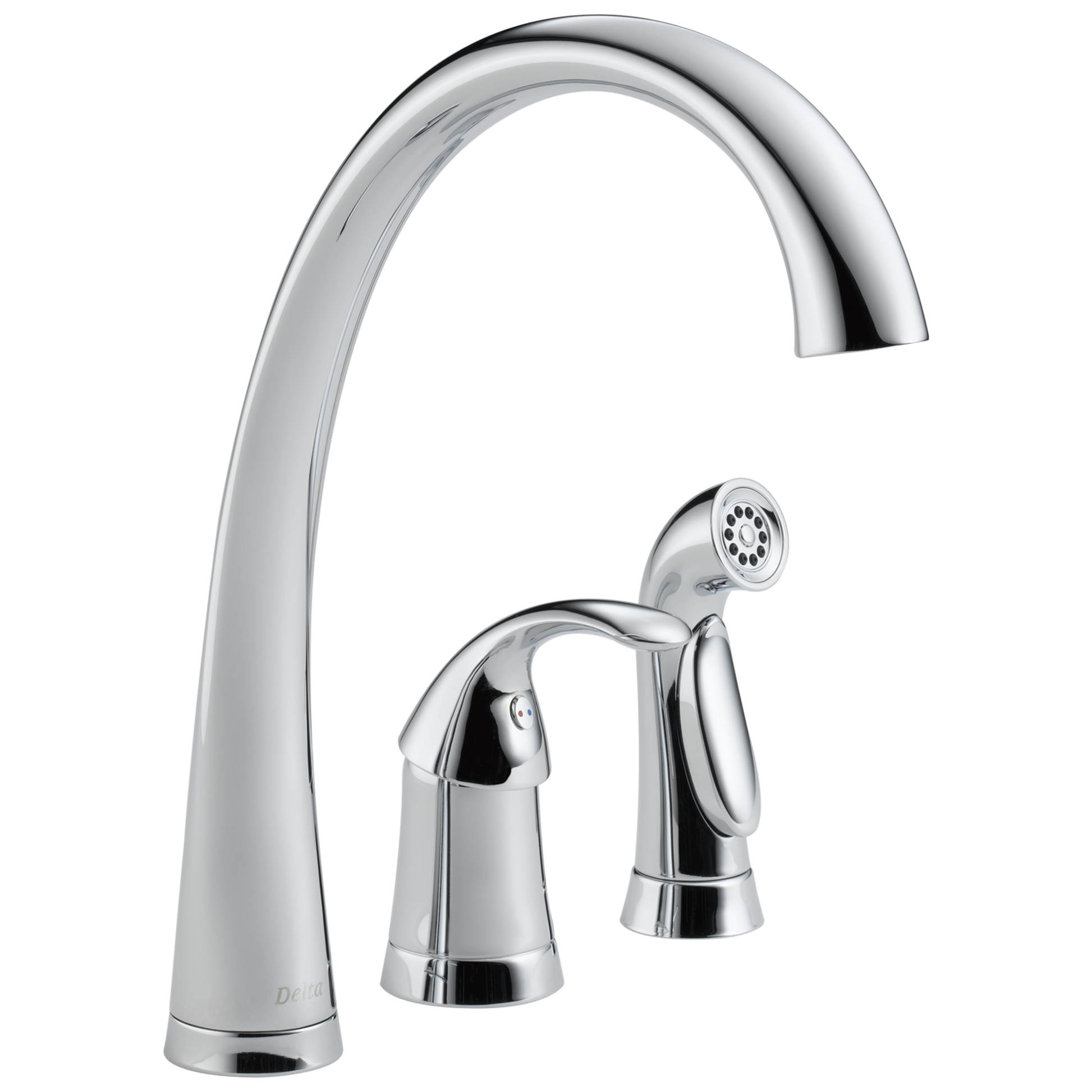 Delta 4380-DST Pilar Single Handle Kitchen Faucet with Spray