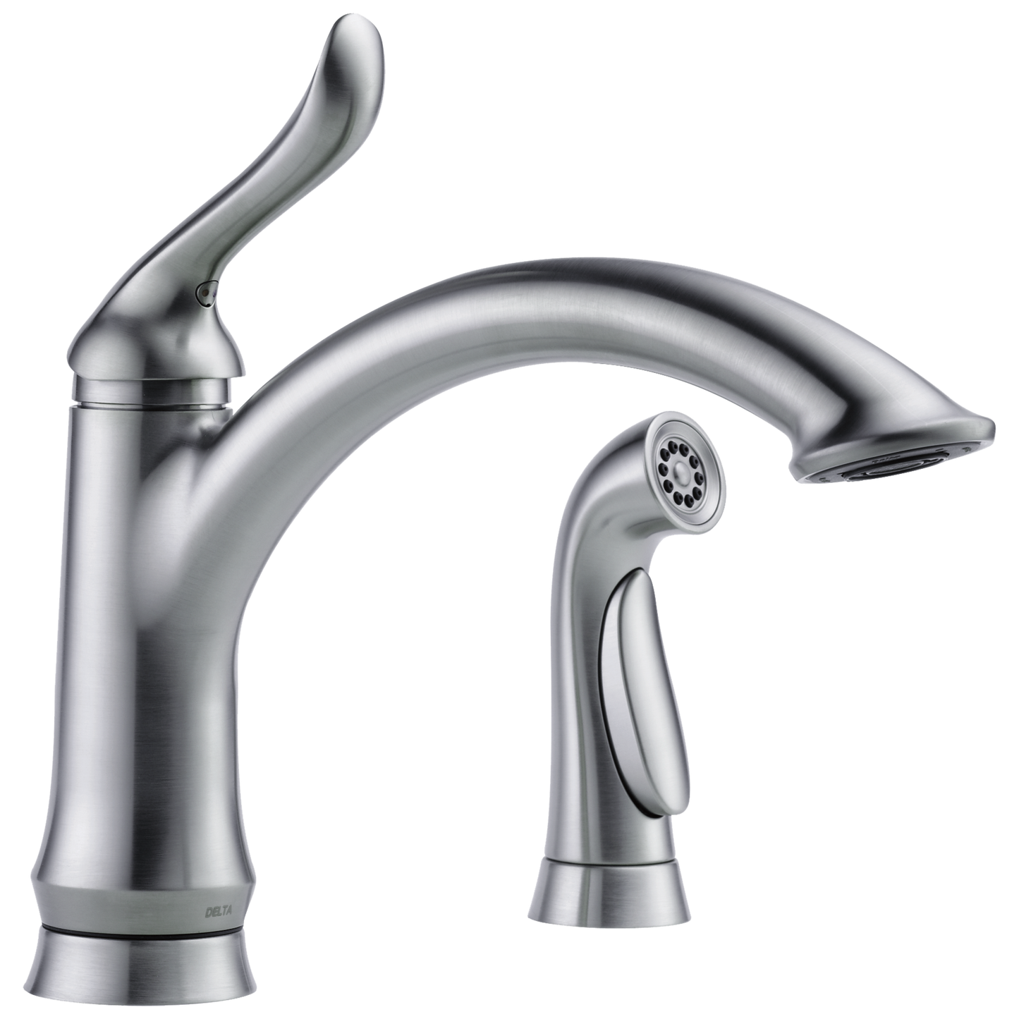 Delta 4453-DST Linden Single Handle Kitchen Faucet with Spray