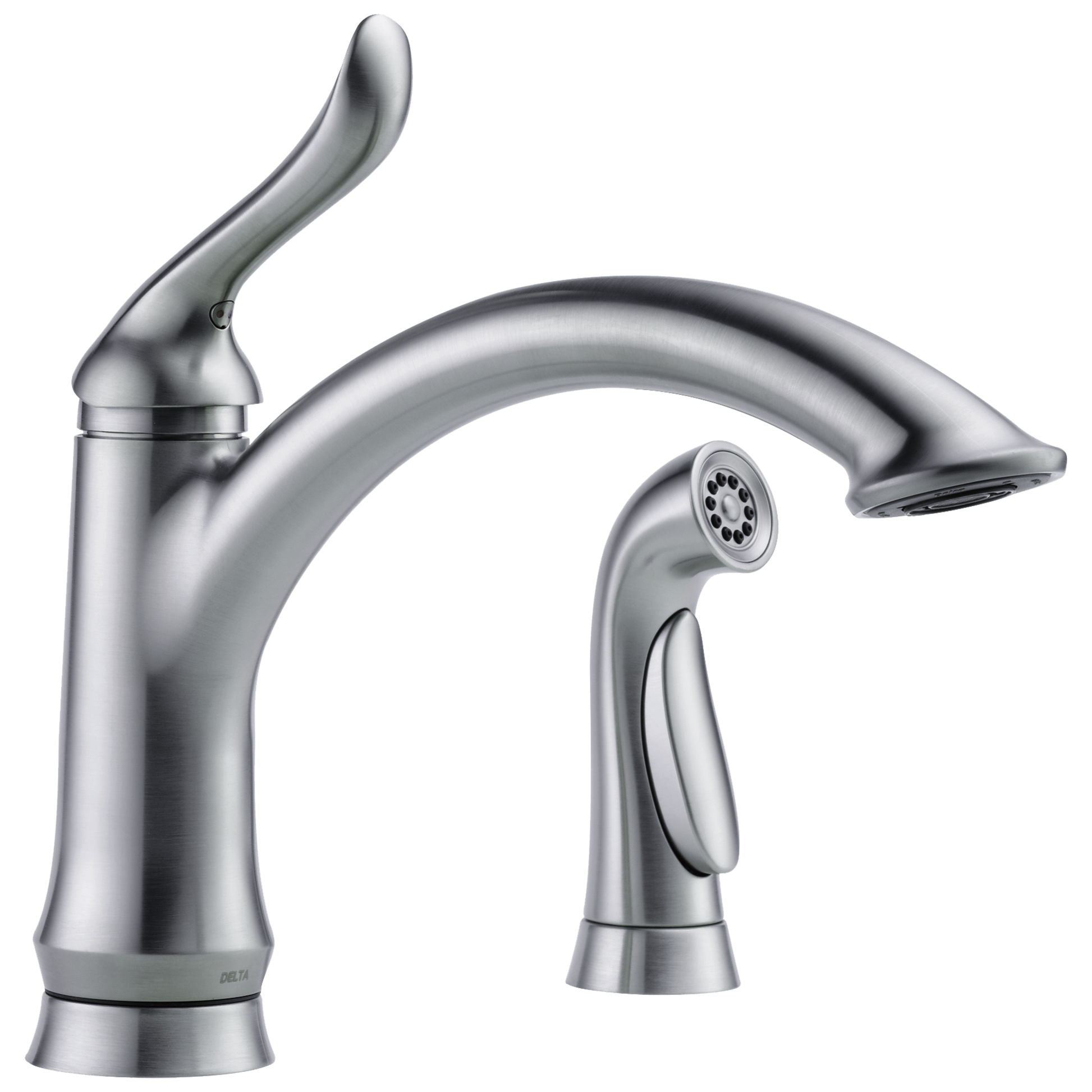 Delta 4453-DST Linden Single Handle Kitchen Faucet with Spray